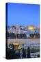 View of Jerusalem from the Mount of Olives, Jerusalem, Israel, Middle East-Neil Farrin-Stretched Canvas