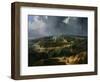 View of Jerusalem from the Valley of Jehoshaphat, 1825-Auguste Forbin-Framed Giclee Print