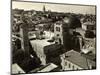 View of Jerusalem Showing Church of Holy Sepulchre in Foreground-null-Mounted Photographic Print