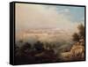 View of Jerusalem-Maxim Nikiphorovich Vorobyev-Framed Stretched Canvas