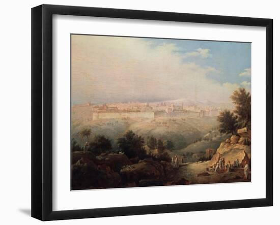 View of Jerusalem-Maxim Nikiphorovich Vorobyev-Framed Giclee Print