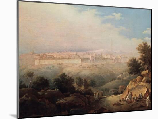 View of Jerusalem-Maxim Nikiphorovich Vorobyev-Mounted Giclee Print