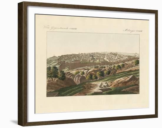 View of Jerusalem-null-Framed Giclee Print