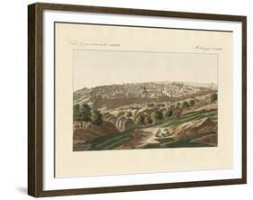 View of Jerusalem-null-Framed Giclee Print