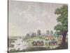 View of Joal, Port of Commerce in the Kingdom of Sine, Senegal, C.1810-null-Stretched Canvas