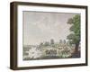 View of Joal, Port of Commerce in the Kingdom of Sine, Senegal, C.1810-null-Framed Giclee Print