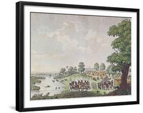 View of Joal, Port of Commerce in the Kingdom of Sine, Senegal, C.1810-null-Framed Giclee Print