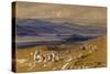 View of Joannina, Greece, 1856/1862-Edward Lear-Stretched Canvas