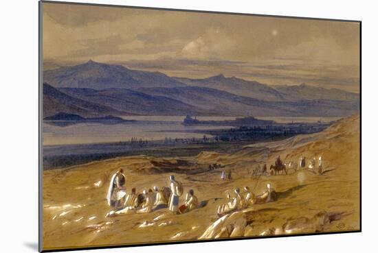 View of Joannina, Greece, 1856/1862-Edward Lear-Mounted Giclee Print