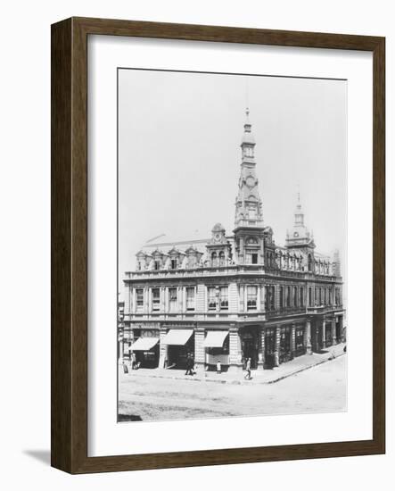 View of Johannesburg, circa 1900-null-Framed Giclee Print