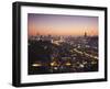 View of Johannesburg Skyline at Sunset, Gauteng, South Africa-Ian Trower-Framed Photographic Print