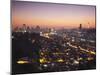 View of Johannesburg Skyline at Sunset, Gauteng, South Africa-Ian Trower-Mounted Photographic Print