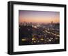 View of Johannesburg Skyline at Sunset, Gauteng, South Africa-Ian Trower-Framed Photographic Print