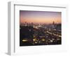 View of Johannesburg Skyline at Sunset, Gauteng, South Africa-Ian Trower-Framed Photographic Print