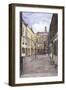 View of Johnson's Court, Fleet Street, London, 1881-John Crowther-Framed Giclee Print