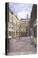 View of Johnson's Court, Fleet Street, London, 1881-John Crowther-Stretched Canvas