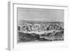 View of Kano, Nigeria, from 'Travels and Discoveries in North and Central Africa' by Heinrich Barth-Dieudonne Auguste Lancelot-Framed Giclee Print