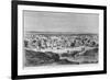 View of Kano, Nigeria, from 'Travels and Discoveries in North and Central Africa' by Heinrich Barth-Dieudonne Auguste Lancelot-Framed Giclee Print