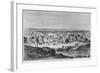 View of Kano, Nigeria, from 'Travels and Discoveries in North and Central Africa' by Heinrich Barth-Dieudonne Auguste Lancelot-Framed Giclee Print