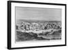 View of Kano, Nigeria, from 'Travels and Discoveries in North and Central Africa' by Heinrich Barth-Dieudonne Auguste Lancelot-Framed Giclee Print