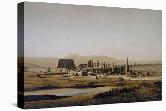 View of Karnak Temple Complex-null-Stretched Canvas