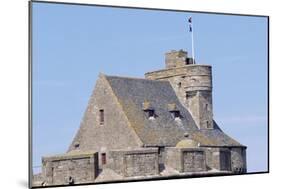 View of Keep of Saint-Malo Castle, Saint-Malo, Brittany, France-Jens Juel-Mounted Giclee Print