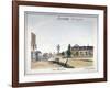 View of Kennington, Lambeth, London, 1825-John Hassell-Framed Giclee Print