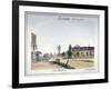 View of Kennington, Lambeth, London, 1825-John Hassell-Framed Giclee Print