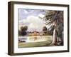 View of Kensington Palace, Kensington, London, C1840-Edmund Marks-Framed Giclee Print