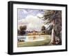 View of Kensington Palace, Kensington, London, C1840-Edmund Marks-Framed Giclee Print