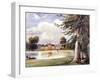 View of Kensington Palace, Kensington, London, C1840-Edmund Marks-Framed Giclee Print