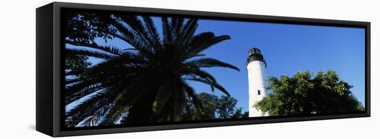 View of Key West Lighthouse, Key West, Florida, USA-null-Framed Stretched Canvas