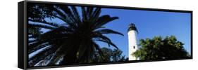 View of Key West Lighthouse, Key West, Florida, USA-null-Framed Stretched Canvas