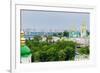 View of Kiev Pechersk Lavra, the Orthodox Monastery Included in Unesco World Heritage List. Ukraine-Leonid Andronov-Framed Photographic Print