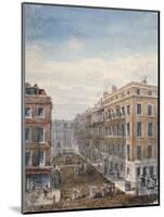 View of King Street, Looking North from Cheapside to the Guildhall, City of London, 1840-Thomas Hosmer Shepherd-Mounted Giclee Print