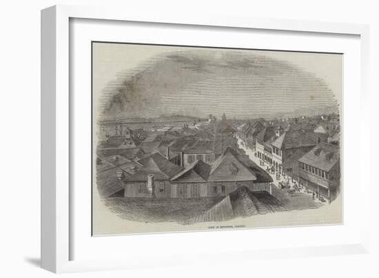 View of Kingston, Jamaica-null-Framed Giclee Print