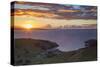 View of Kirita Bay and Firth of Thames at Sunset-Ian-Stretched Canvas