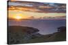 View of Kirita Bay and Firth of Thames at Sunset-Ian-Stretched Canvas