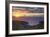 View of Kirita Bay and Firth of Thames at Sunset-Ian-Framed Photographic Print