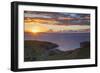 View of Kirita Bay and Firth of Thames at Sunset-Ian-Framed Photographic Print