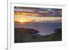 View of Kirita Bay and Firth of Thames at Sunset-Ian-Framed Photographic Print