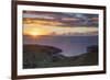 View of Kirita Bay and Firth of Thames at Sunset-Ian-Framed Photographic Print