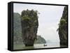 View of Koh Ping-Gan from Koh Ta Poo, Known as James Bond Island, Phang-Nga Bay, Thailand-Sergio Pitamitz-Framed Stretched Canvas