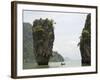 View of Koh Ping-Gan from Koh Ta Poo, Known as James Bond Island, Phang-Nga Bay, Thailand-Sergio Pitamitz-Framed Photographic Print