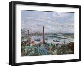 View of Kohlbrand, 1911-Lovis Corinth-Framed Giclee Print