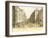 View of Kohlmarkt, 1786-Christian Georg II Schutz-Framed Giclee Print