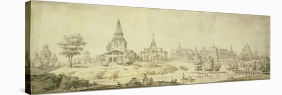 View of Kolomenskoye, 1795-Giacomo Antonio Domenico Quarenghi-Stretched Canvas