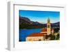 View of Korcula Island, Croatia, Europe-Laura Grier-Framed Photographic Print