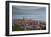 View of Korcula Town, Korcula, Dalmatia, Croatia, Europe-Frank Fell-Framed Photographic Print