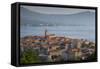 View of Korcula Town, Korcula, Dalmatia, Croatia, Europe-Frank Fell-Framed Stretched Canvas